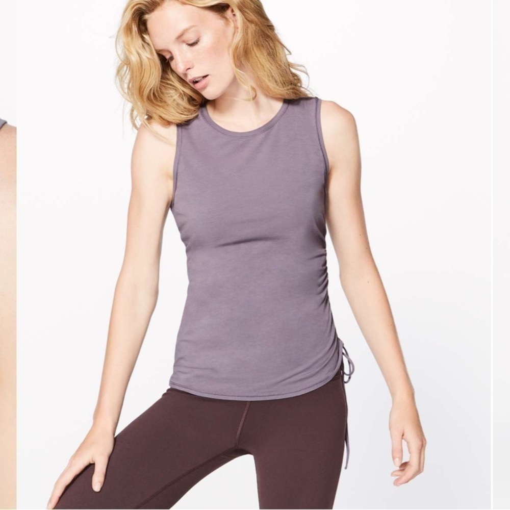 Lululemon Cinch It Tank in Dusky Lavender *No Size Tag, See Measurements